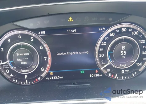 2019 Volkswagen Tiguan 2.0T Se/2.0T Sel/2.0T Sel R-Line/2.0T Sel R-Line Black z USA, uszkodzony, nr VIN 3VV2B7AX8KM017041